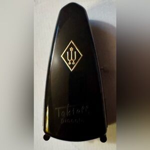 Wittner Taktell Piccolo Mechanical Pendulum Metronome-Crafted in Germany-Black